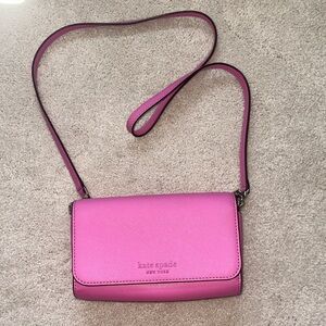Kate Spade Vibrant Pink Crossbody Bag